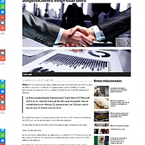 Mantiene Mxico ritmo en fusiones y adquisiciones empresariales